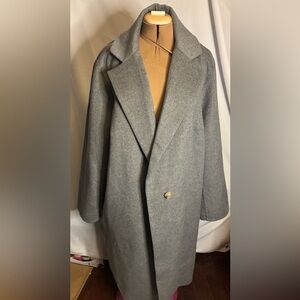 Vince Classic Gray Trench Coat